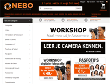 Tablet Screenshot of neboweb.nl